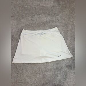 Nike White Active Skort